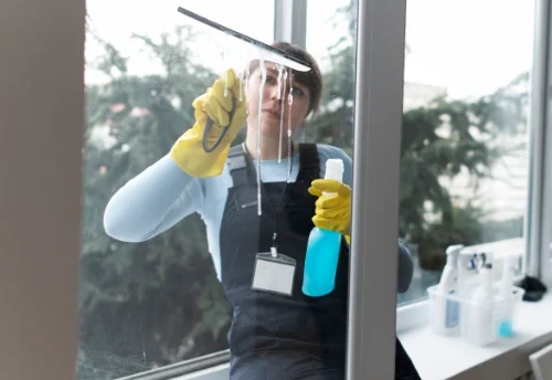 Nettoyage de vitres intérieures et extérieures à Fêche-l'Église